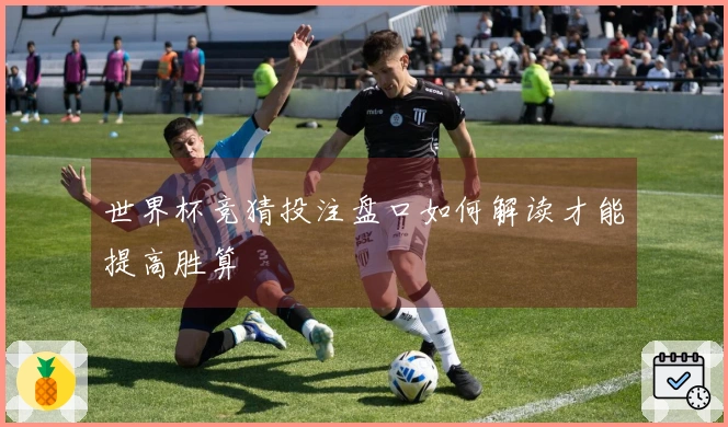 世界杯竞猜投注盘口如何解读才能提高胜算